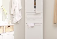 Corner Laundry Cabinet Freestanding Corner Bathroom Linen Cabinets in proportions 3279 X 3279