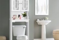 Costway Costway Bathroom Spacesaver Over The Toilet Door Storage in size 1200 X 1200