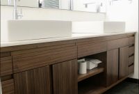 Custom Bathroom Vanity Cabinets Awesome Amazing Brown Solid Plywood with size 1200 X 1600