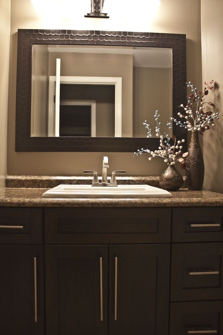 Dark Brown Bathroom Cabinets Google Search Ideas For The House inside size 736 X 1104