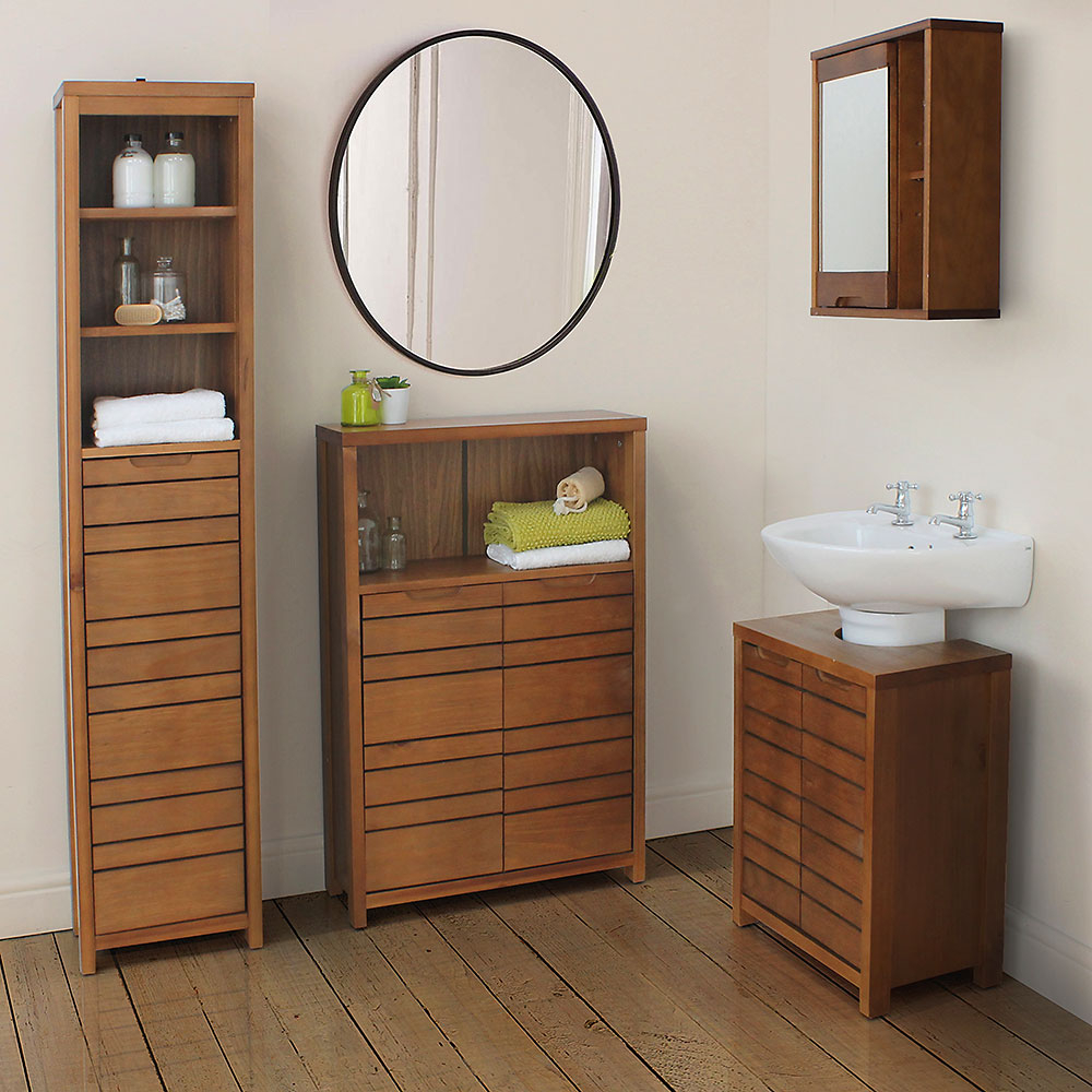 Dark Wooden Bathroom Furniture Range House Homestyle throughout proportions 1000 X 1000
