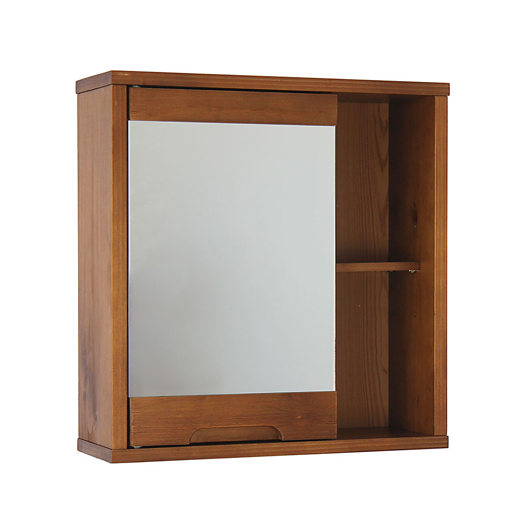 Dark Wooden Bathroom Mirrored Cabinet House Homestyle with regard to proportions 1000 X 1000