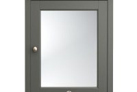 Downton Abbey Traditional Mirror Cabinet 650mm Wide Charcoal for size 1000 X 1000