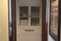 End Of Hallway Linen Closet Remove Bifold Door Add Custom Cabinet pertaining to measurements 1936 X 2592
