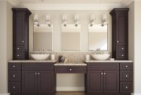 Espresso Bean Ready To Assemble Bathroom Vanities Cabinets with proportions 1400 X 1300