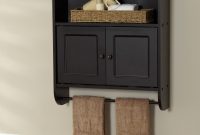Espresso Cabinet With Towel Bar Zenith Home Corp Zpc within sizing 2400 X 3000