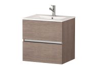 Eviva Ikaro 24 In W X 18 In D X 34 In H Vanity In Medium Oak With regarding sizing 1000 X 1000