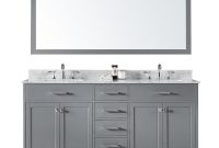 Exclusive Heritage 72 In Double Sink Bathroom Vanity In Taupe Grey with measurements 1000 X 1000
