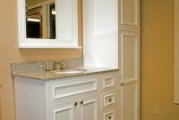 For Small Bathroom Cabinets Floor To Ceiling At End Of Sink with sizing 736 X 1101