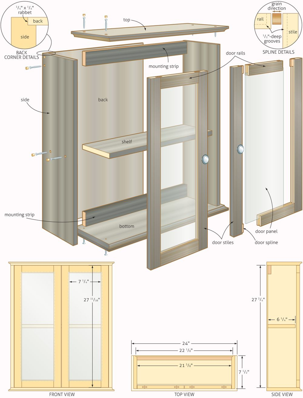 Free Woodworking Plans Bathroom Cabinets Quick Woodworking pertaining to dimensions 1000 X 1313