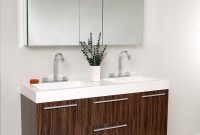 Fresca Opulento Walnut Modern Double Sink Bathroom Vanity W regarding dimensions 1000 X 1000