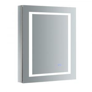 Fresca Spazio 24 In W X 30 In H Recessed Or Surface Mount Medicine for measurements 1000 X 1000
