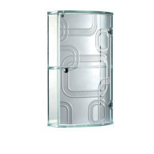 Frosted Glass Cabinet For Bathroom Accessories Storage for dimensions 1200 X 1200