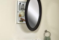 Furniture Captivating Oval Bathroom Mirror And Mirrored Medicine with regard to dimensions 1024 X 1024