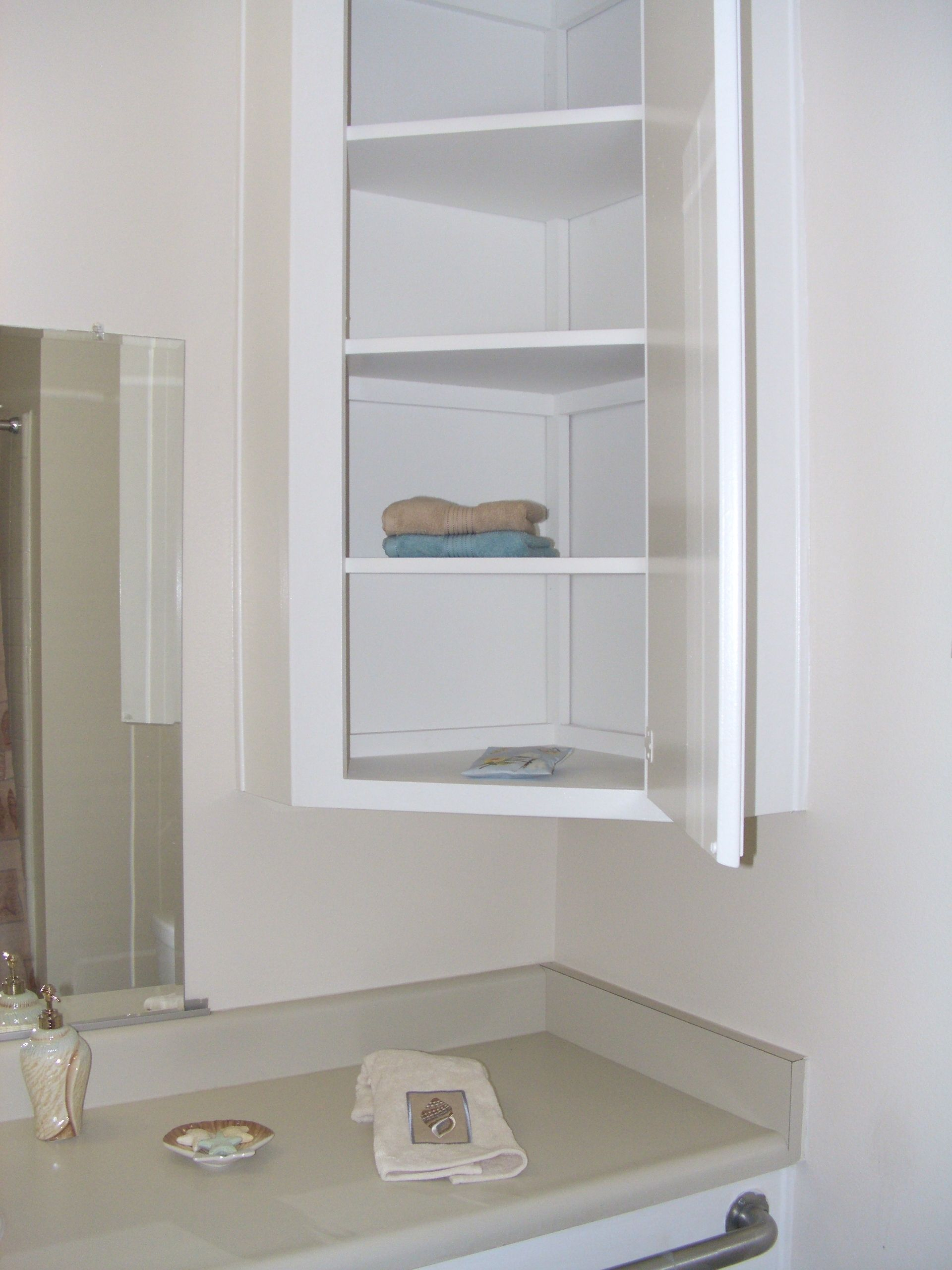 Furniture Wall Mounted Bathroom Corner Cabinet With Shelf And Within for measurements 1920 X 2560