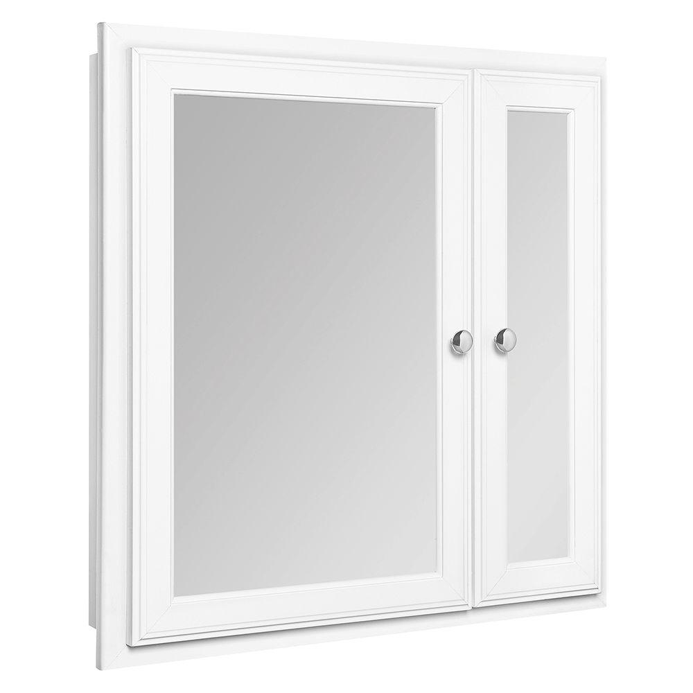 Glacier Bay 24 12 In W X 25 34 In H Framed Recessed Bi View with dimensions 1000 X 1000