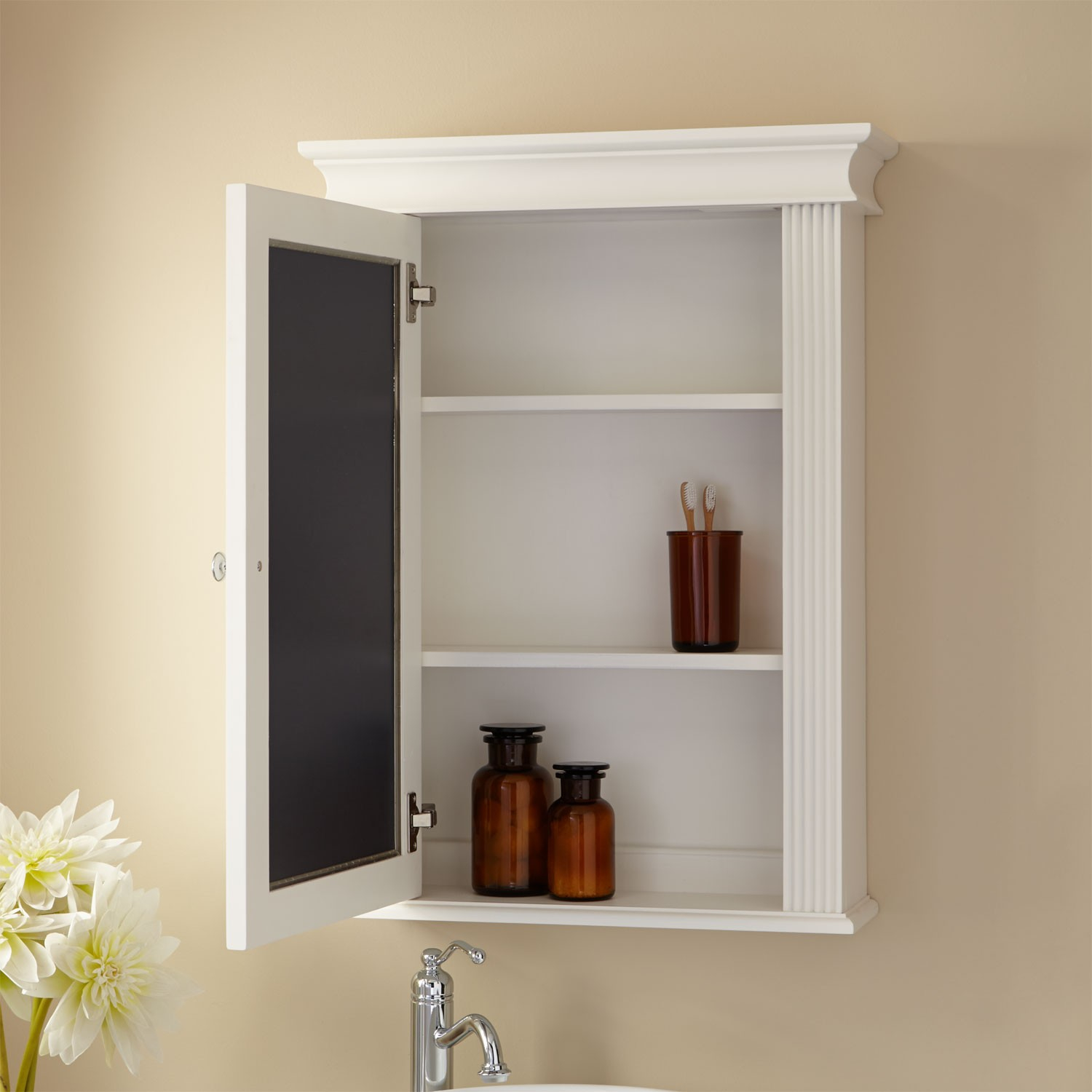 Good Recessed Medicine Cabinet No Mirror Homesfeed within sizing 1500 X 1500