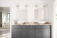 Graphite Grey Shaker Ready To Assemble Bathroom Vanities for sizing 1200 X 1114