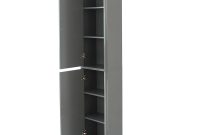 Grey Gloss Tallboy Unit Bathroom Storage House Homestyle regarding proportions 1000 X 1000