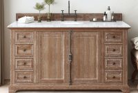 Greyleigh Ogallala 60 Single Driftwood Bathroom Vanity Set intended for dimensions 2000 X 2000