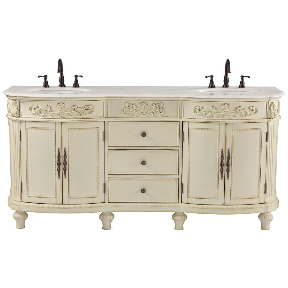 Home Decorators Collection Chelsea 72 In W Double Bath Vanity In with regard to size 1000 X 1000