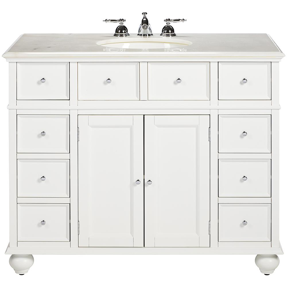 Home Decorators Collection Hampton Harbor 44 In W X 22 In D Bath with regard to proportions 1000 X 1000