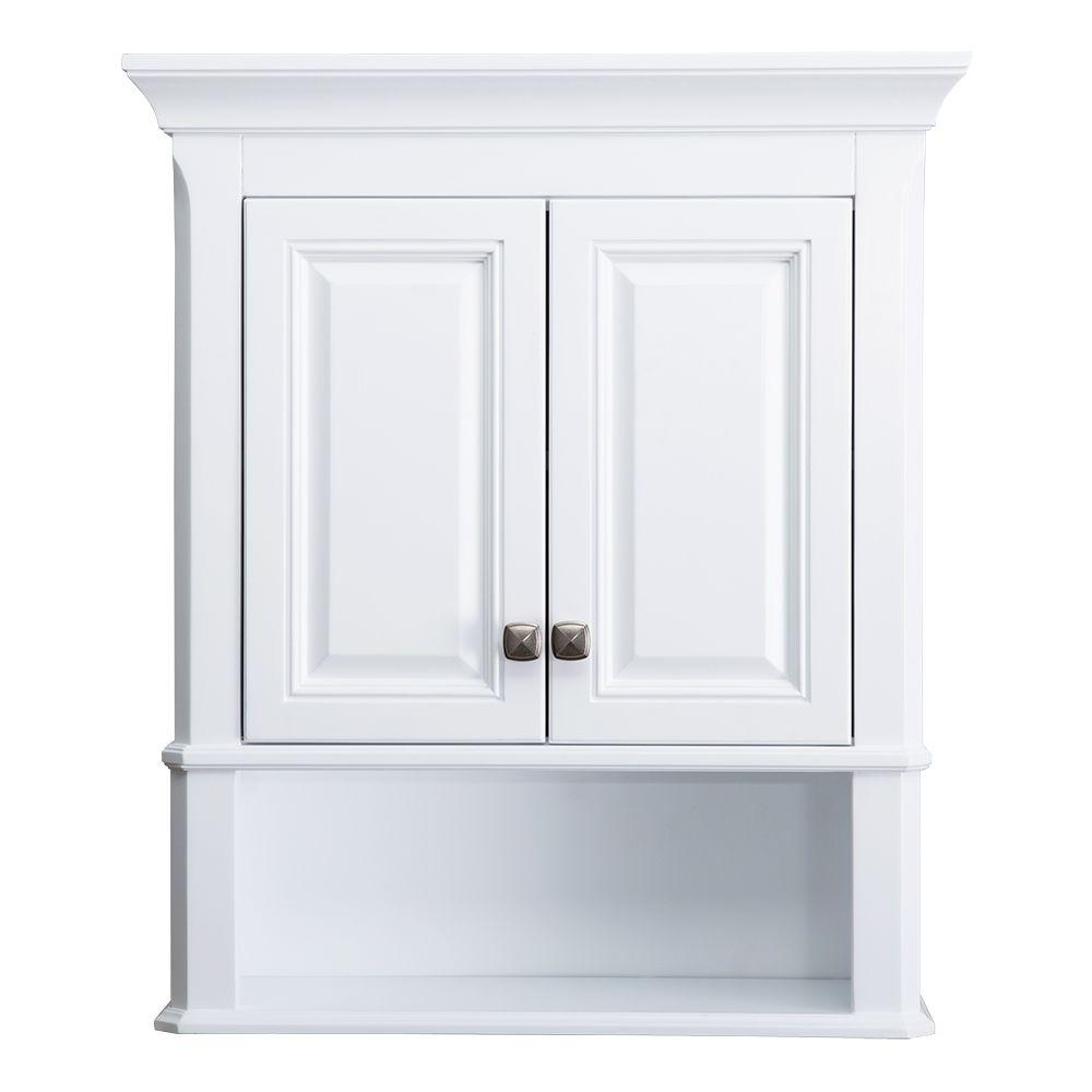 Home Decorators Collection Moorpark 24 In W Bathroom Storage Wall for measurements 1000 X 1000