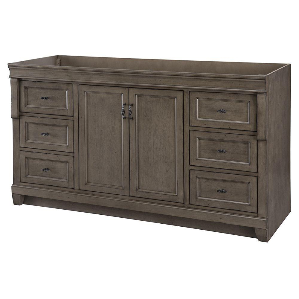 Home Decorators Collection Naples 60 In W Bath Vanity Cabinet Only throughout measurements 1000 X 1000