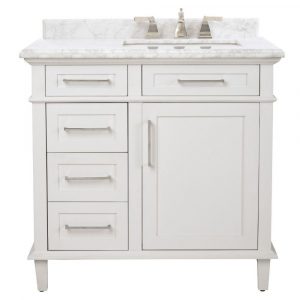 Home Decorators Collection Sonoma 36 In W X 22 In D Bath Vanity In throughout measurements 1000 X 1000