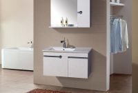 Hs C2356 Small Homebase Mirror Wood Wall Mounted Bathroom Cabinet regarding sizing 1000 X 1000