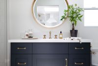 Kirsten Marie Bathrooms Bathroom Navy Bathroom Boho Bathroom inside dimensions 1500 X 2250