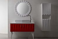 Light Vanity Mirror Red Bathroom Vanity Cabinet Bathroom Vanities intended for size 1024 X 768