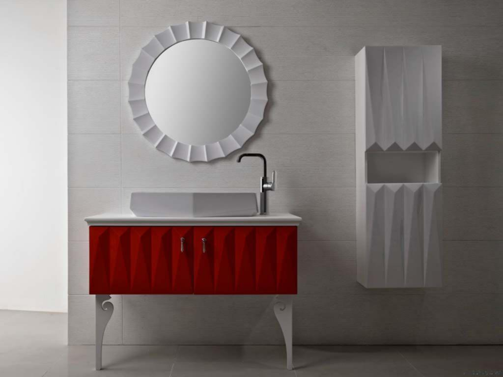 Light Vanity Mirror Red Bathroom Vanity Cabinet Bathroom Vanities intended for size 1024 X 768