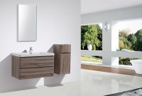 Milan Contemporary Silver Oak Bathroom Cabinet With Rounded Corners regarding sizing 1027 X 794