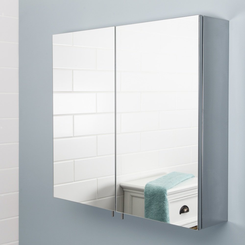 Mirror Bathroom Cabinets Plumbworld with regard to measurements 1000 X 1000