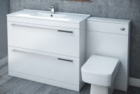 Nova High Gloss White Vanity Bathroom Suite W1500 X D400200mm At throughout measurements 1000 X 1000