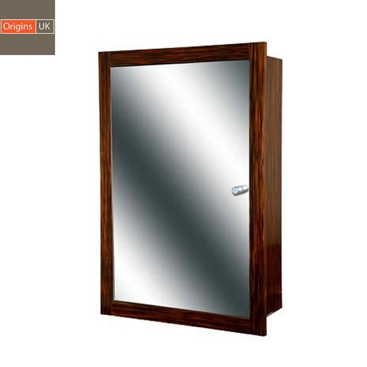 Origins Single Door Recessed Mirror Cabinet Uk Bathrooms with regard to size 1200 X 1200
