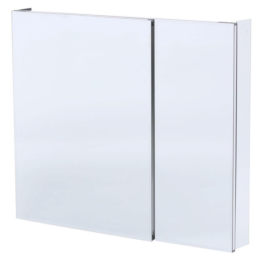 Pegasus 36 In W X 30 In H Frameless Recessed Or Surface Mount Bi with regard to proportions 1000 X 1000