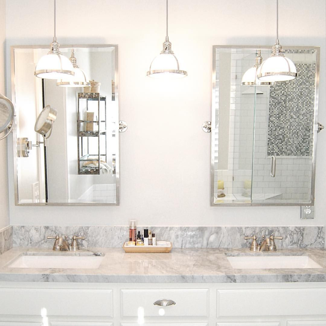 Pendant Lights Over Vanities Are A Favorite Of Mine Interiordesign within sizing 1080 X 1080