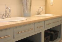 Remove The Doors And Repaint An Old Bathroom Vanity For An Updated in measurements 1200 X 1600