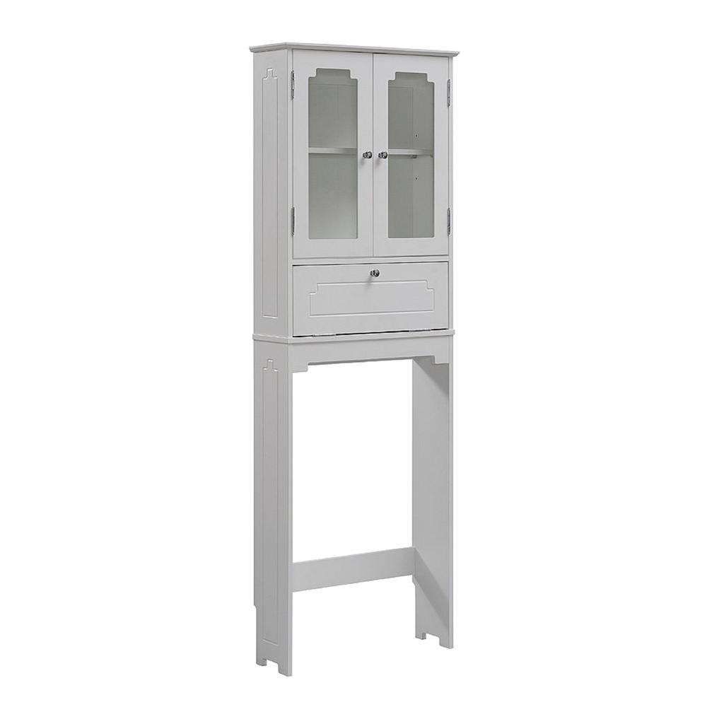Runfine Etagere 24 In W X 69 In H X 8 In D Over The Toilet intended for measurements 1000 X 1000