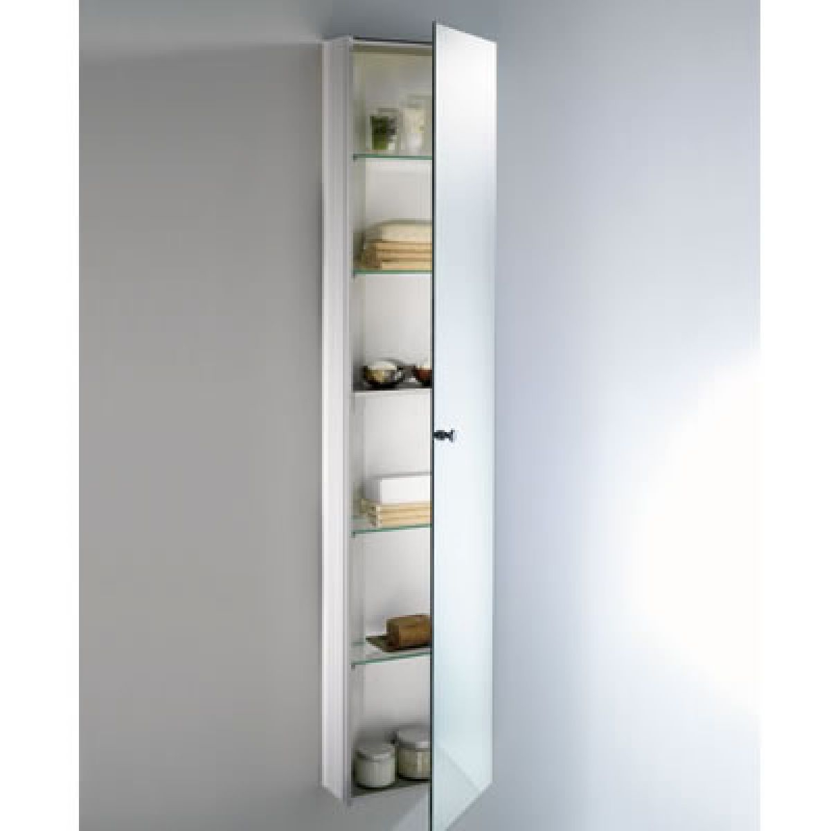 Schneider Wangaline 1 Door Tall Cabinet Uk Bathrooms pertaining to dimensions 1200 X 1200