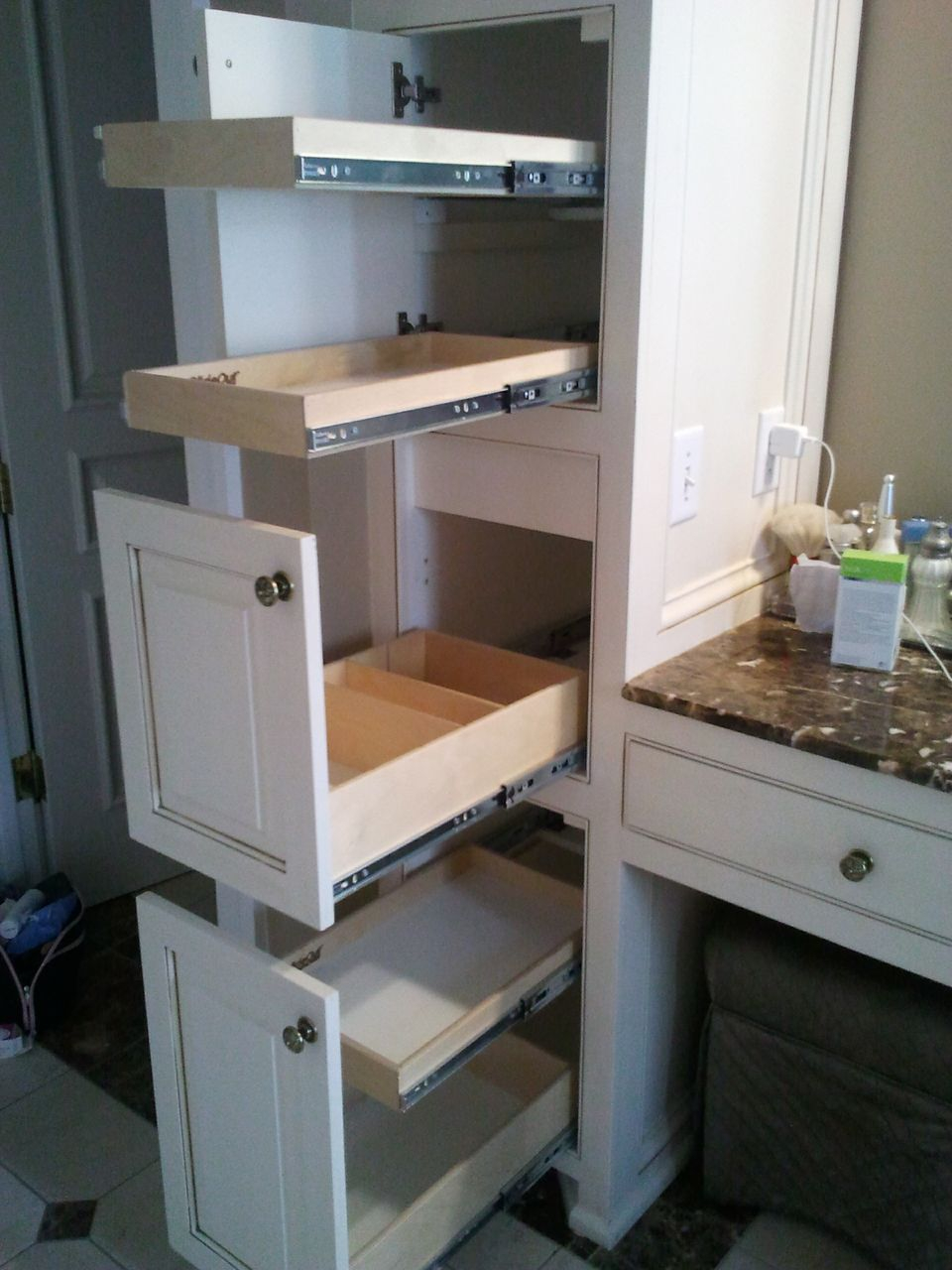 Shelfgenie Of Oklahoma Has Slide Out Bathroom Storage Solutions For with dimensions 960 X 1280