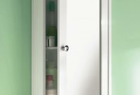 Single Mirror Door Bathroom Cabinet Wooden Indoor Wall Mountable intended for size 1500 X 1500