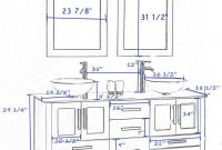 Standard Height Of Bathroom Vanity With Vessel Sink Bath In 2019 for dimensions 991 X 1024