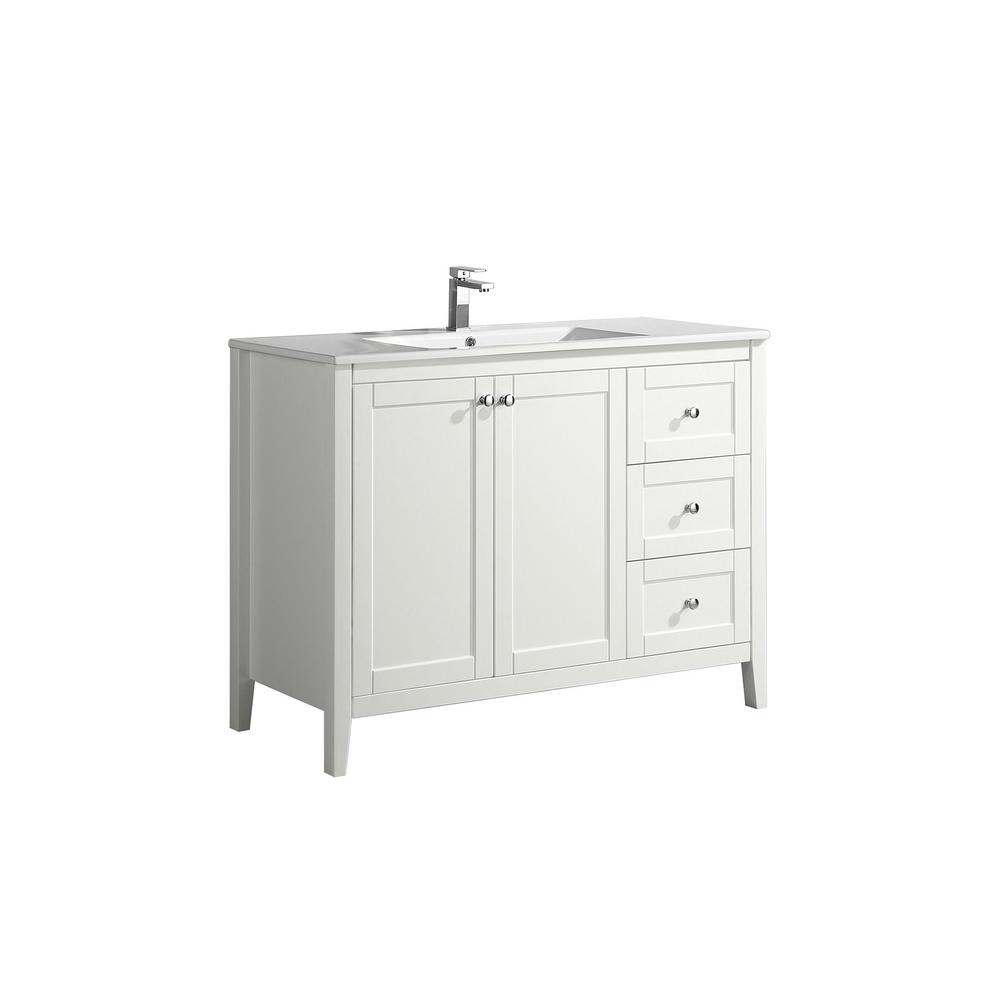 Swiss Madison Cannes 48 In Single 2 Doors 3 Drawers Bathroom throughout size 1000 X 1000