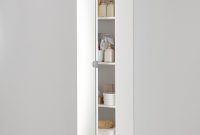 Tall Narrow Mirrored Bathroom Cabinet Mirrors Peaceful Design With inside sizing 1061 X 1500