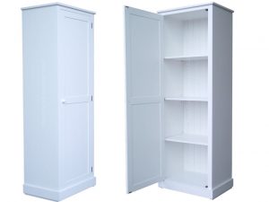 Tall Pantry Cabinet With Solid Wood Cupboardcm Tall White Painted within dimensions 1160 X 870