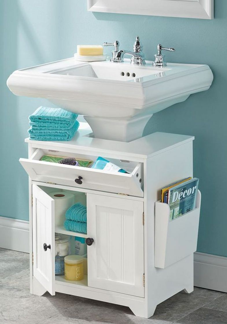 The Pedestal Sink Storage Cabinet Furniture Bathroom Storage for proportions 785 X 1122