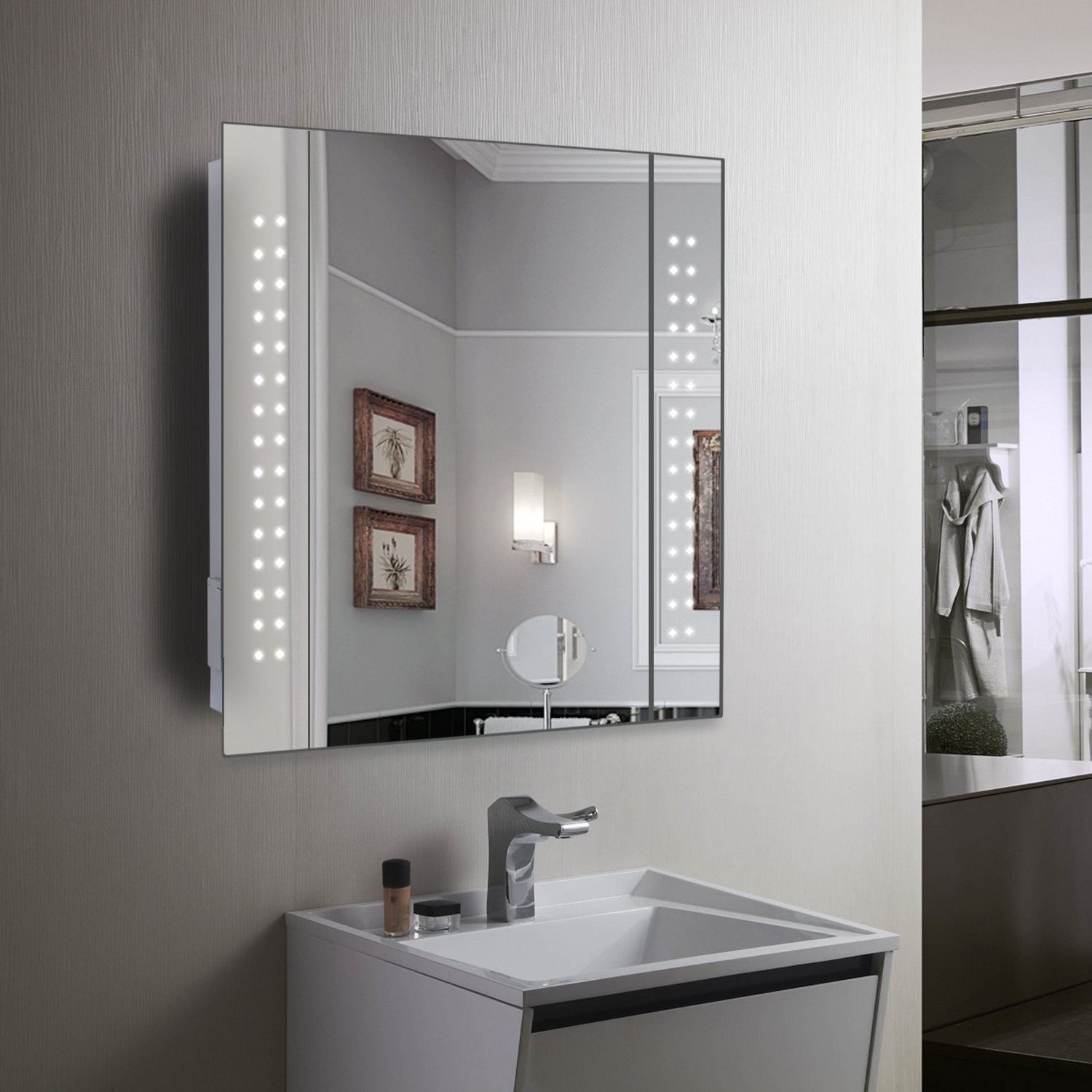 Unique Wickes Bathroom Mirror Cabinets Dkbzawebcom Modern throughout proportions 1500 X 1500